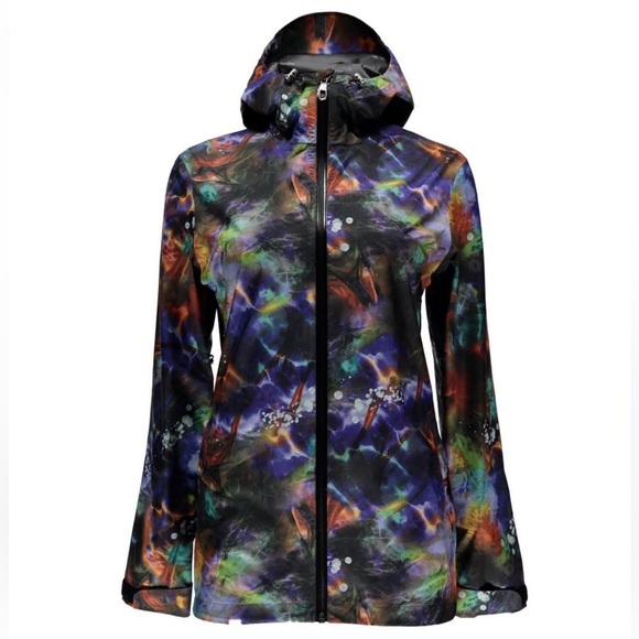Spyder Pryme Multicolor Shell Tie-Dye Jacket | S - Picture 1 of 7